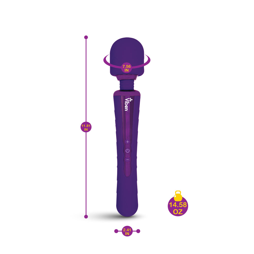 Viben Obsession Wand Massager Violet > Sex Toys > Massage Wands
