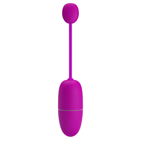 Pretty Love Nymph Global Remote Control Series - Purple Clit Stimulators