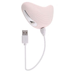 Playboy Pleasure Palm Vibrator In Soft Light Pink Silicone > Vibrators > Standard Vibrators