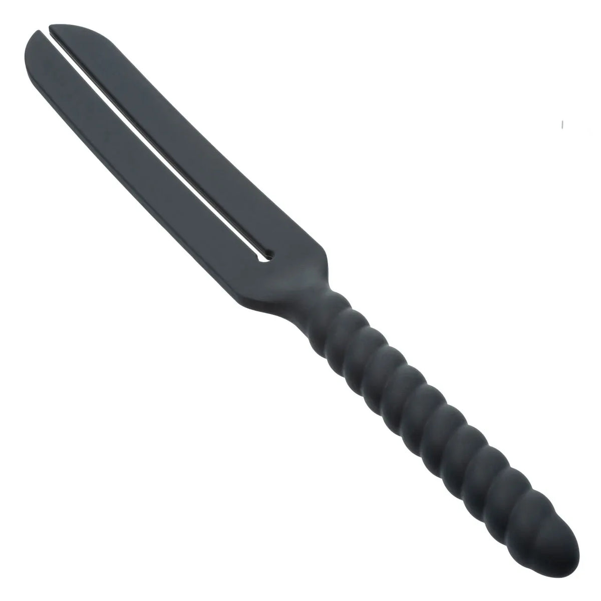 Nocturnal Collection Silicone Ribbed Insertable Slap Paddle