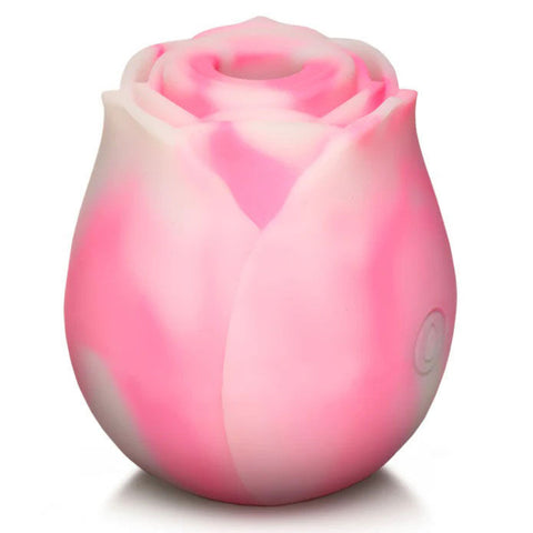 Rose Lovers Gift Box with Pink Swirl Clitoral Sucking Vibrator