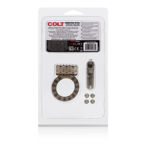 CalExotics Colt Stretchy Vibrating Cock Ring with Removable Stimulator Cock Rings Vibrating