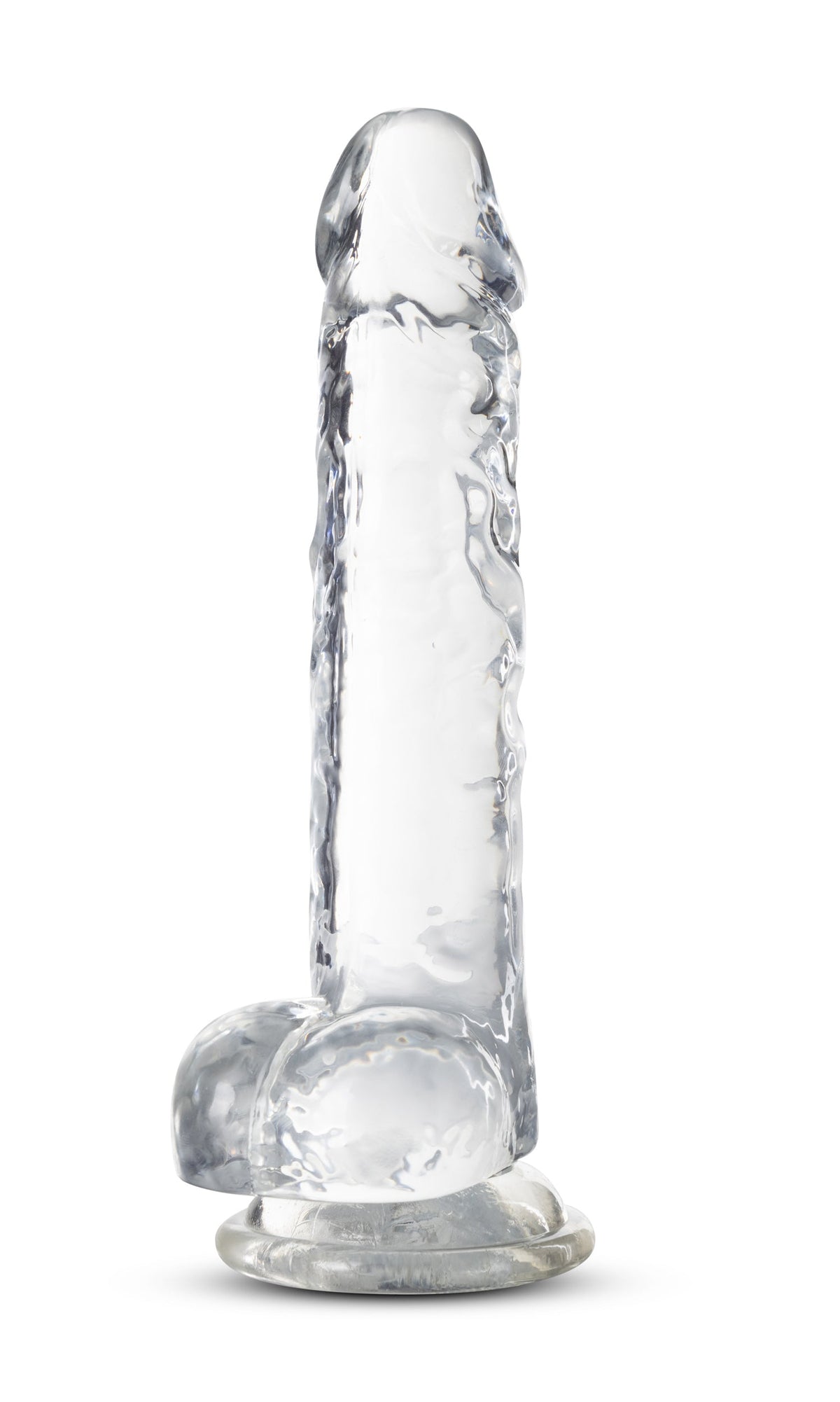 Naturally Yours Crystaline Suction Cup Dildo – 6, 7 or 8 Inch > Dildos > Realistic Dildos