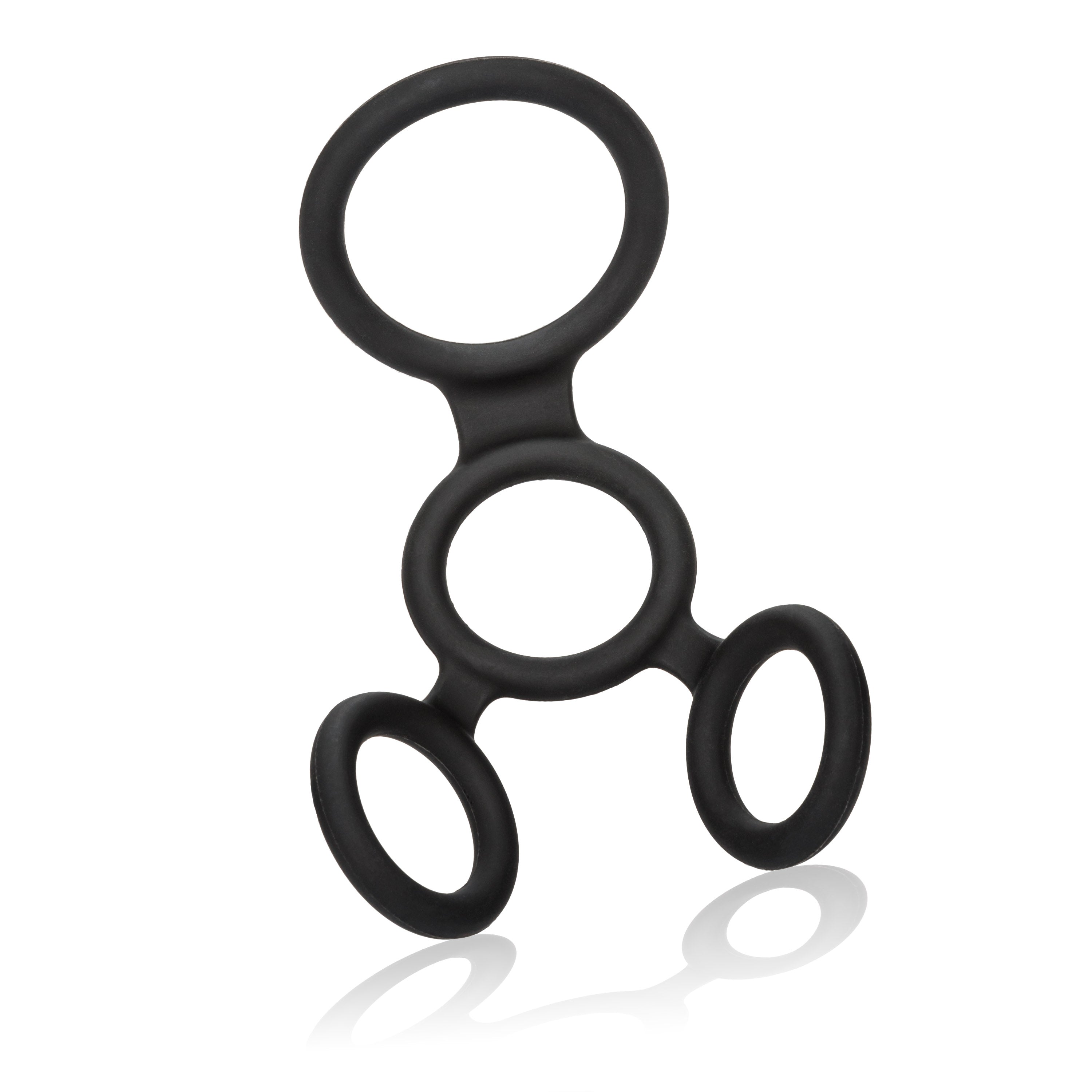 CalExotics Silicone Full Erection Spreader Ring for Comfort COCK RING Set