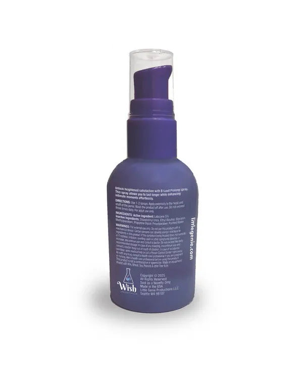 B-Luvd Prolong Spray – 2oz Delay Spray > Essentials > Mens Enhancers