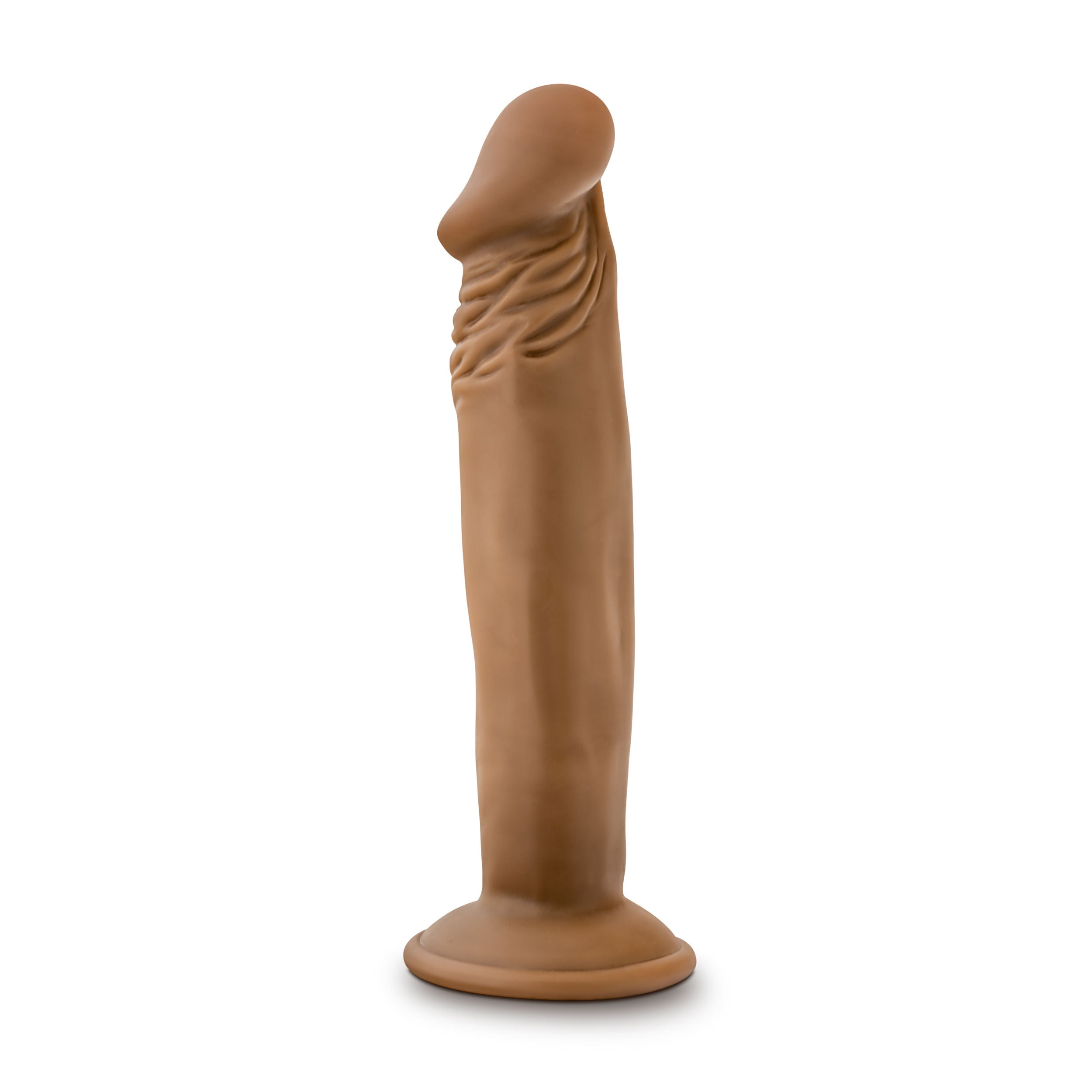 Blush Dr Skin Small 6 Inch Suction Cup Dildo Mocha Color > Dildos > Realistic Dildos