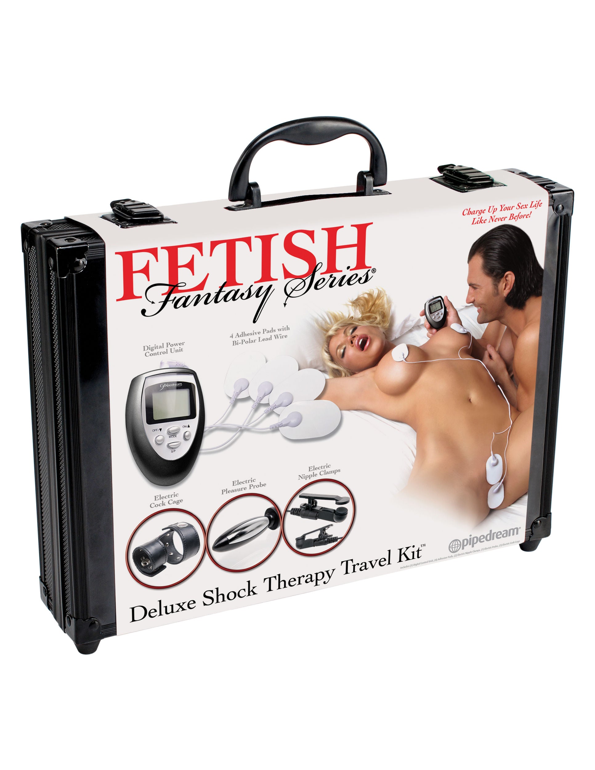 Fetish Fantasy Deluxe Shock Therapy Electro Sex Kit Travel E-STIM TOYS