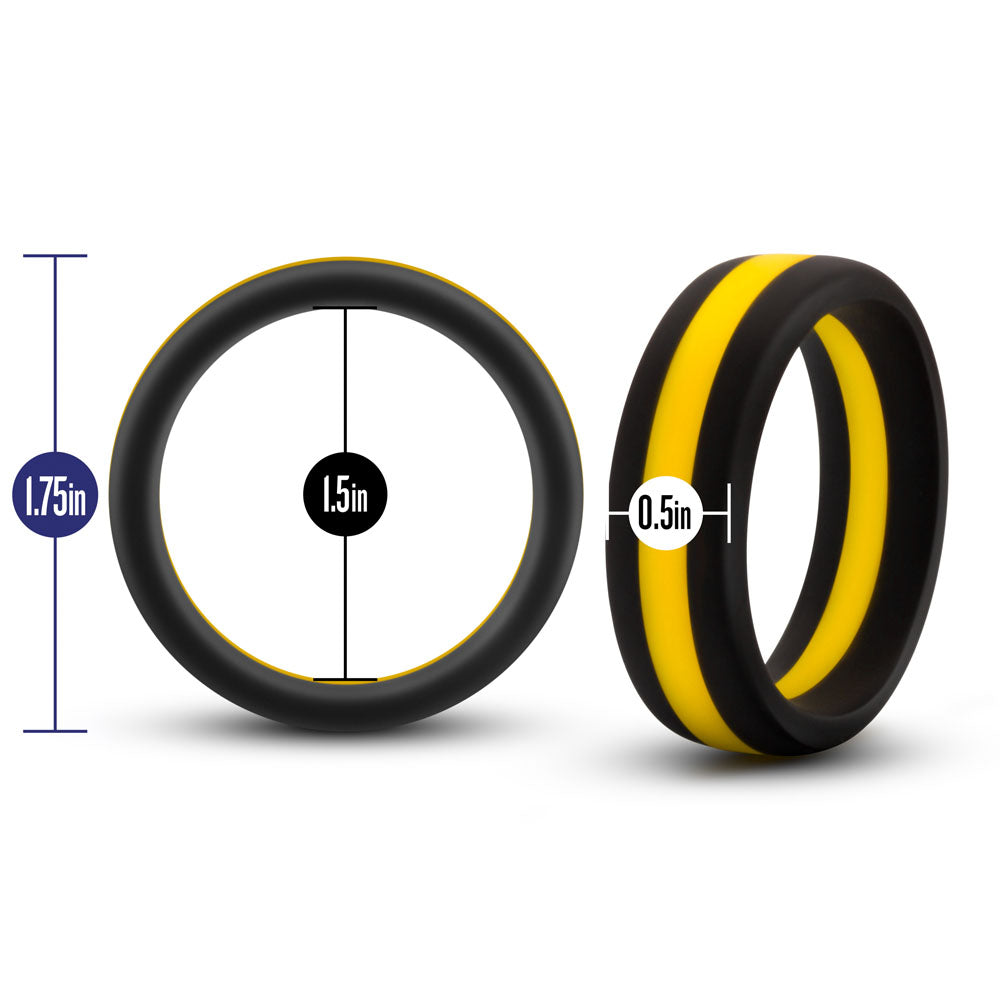 Blush Performance Silicone Go Pro Cock Ring – Comfort Fit Silicone Ring > Cock Ring > Single