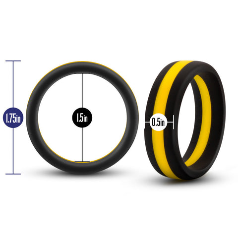 Performance Silicone Go Pro Cock Ring for Comfort and Fit COCK RINGS