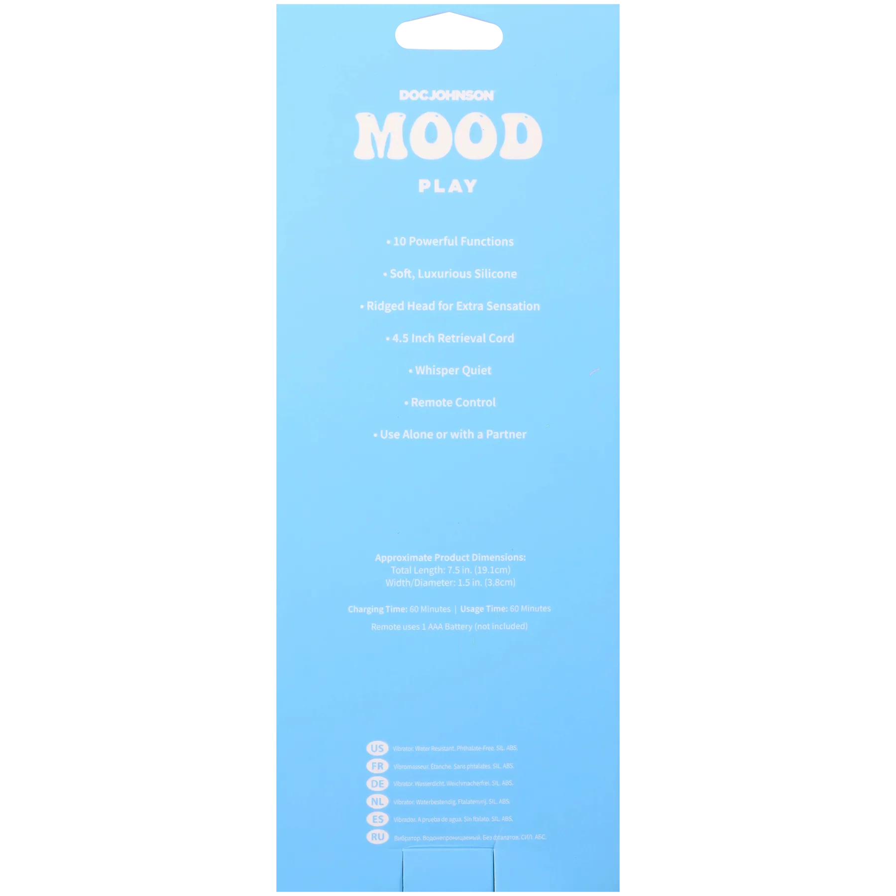 Mood Play - Remote Controlled Rechargeable 1.5 In Vibrating Egg > Sex Toys For Ladies > Vibrating Eggs
