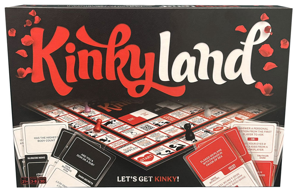 Kinky Land Board Game – Adult Party Game for Couples Default Title Board Games