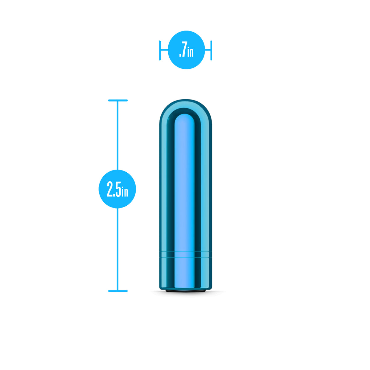 Kool Vibes Mini Bullet Vibrator Blueberry > Vibrators > Mini Vibrators