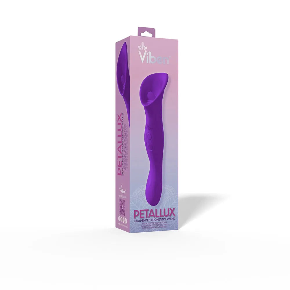Petallux (Purple) – Dual-Ended Clitoral Stimulator > Sex Toys For Ladies > Clitoral Vibrators and Stimulators