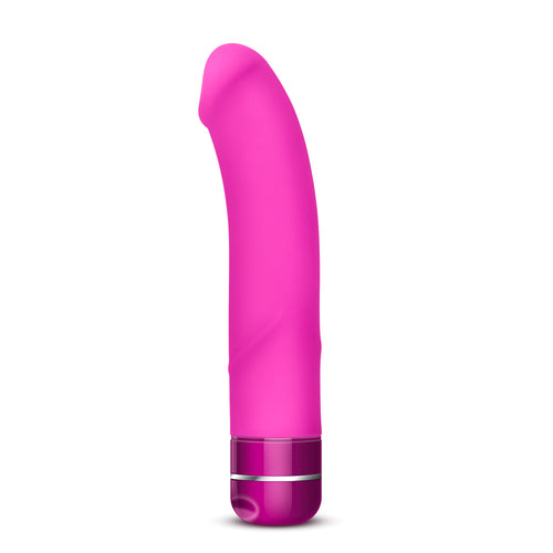 Blush Beau Pink G-Spot Vibrating Dildo with Multi-Speed Dial Vibrators