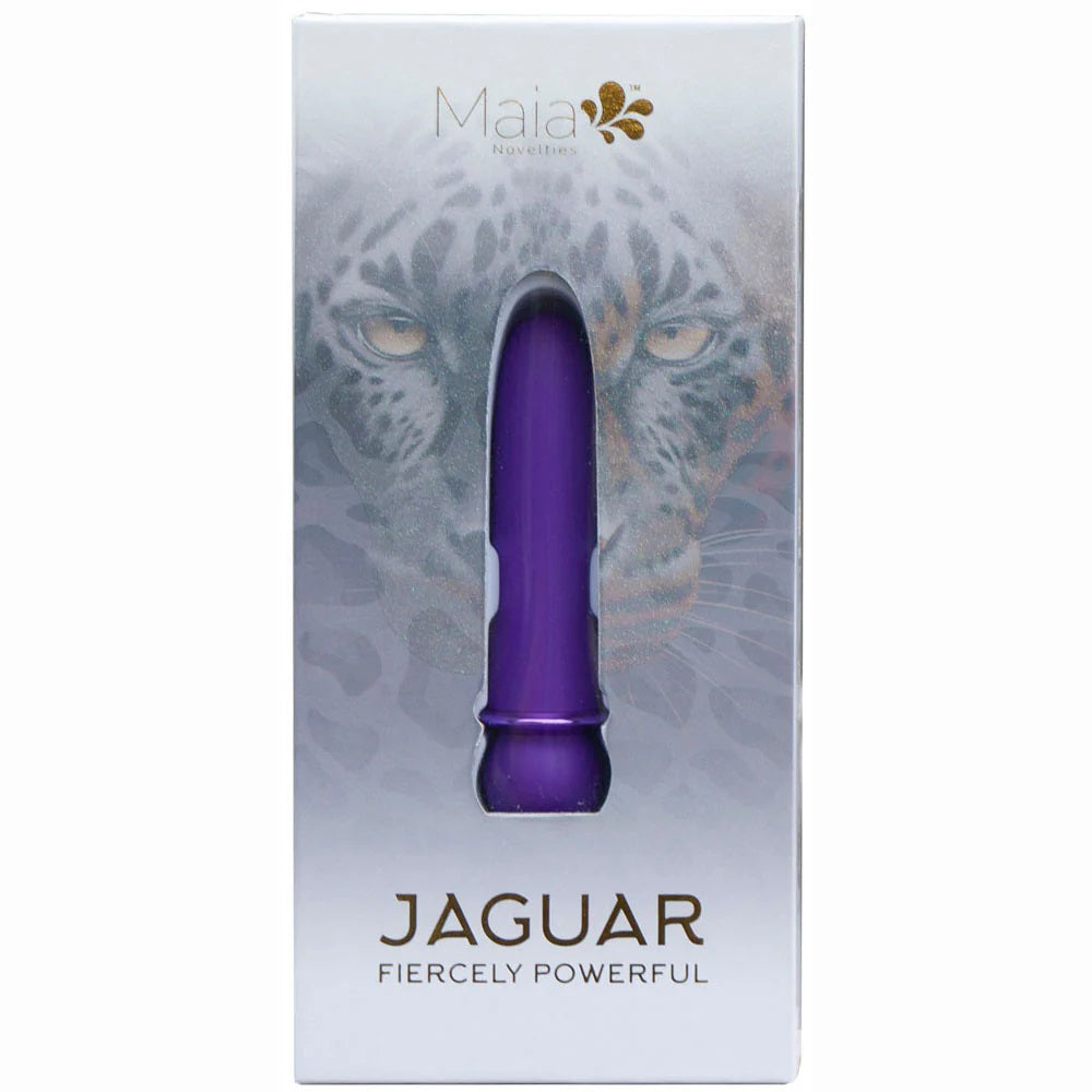 Maia JAGUAR - - 10.1 cm USB Rechargeable Bullet Purple BULLETS & EGGS