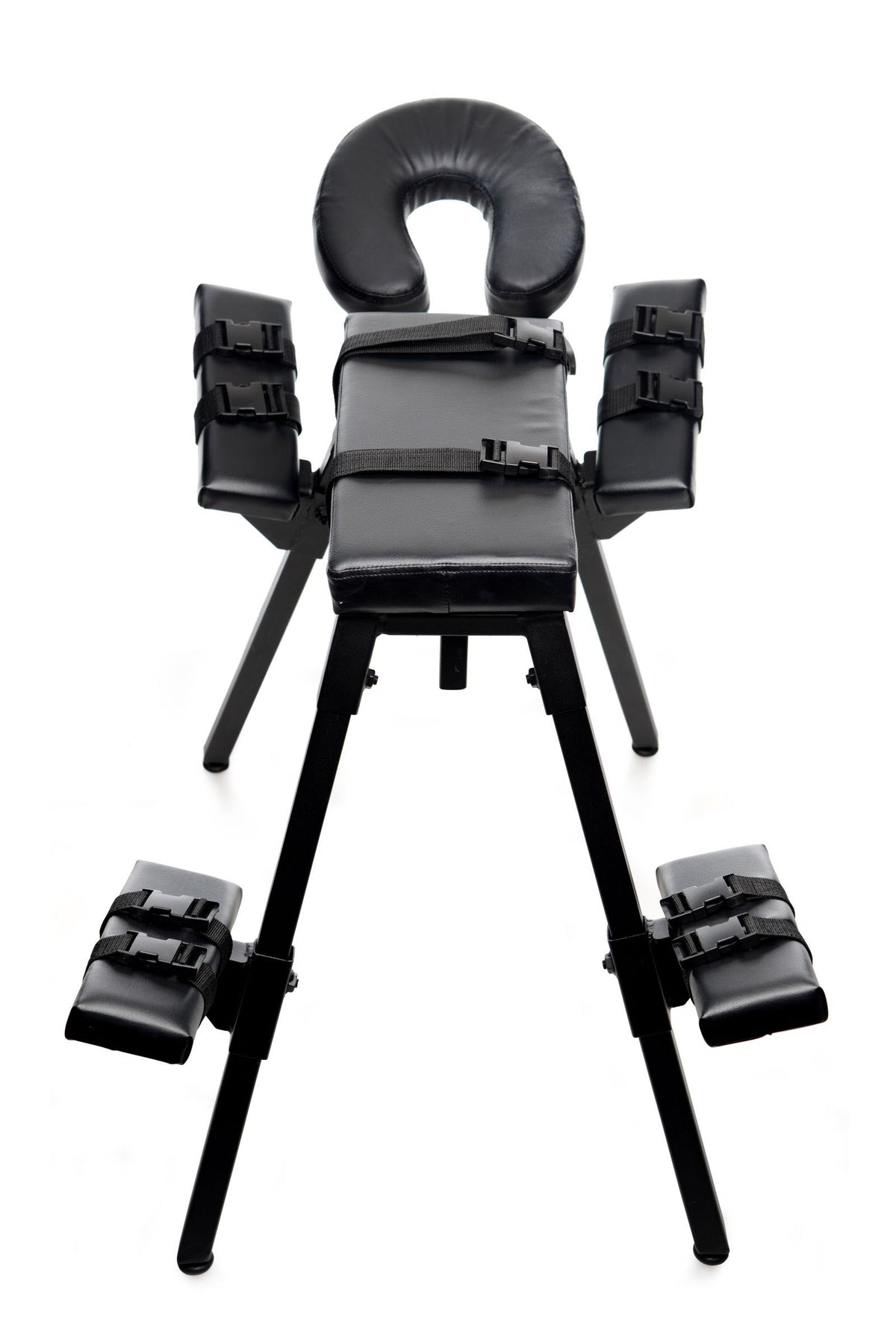 Master Series Obedience Extreme Sex Bench with Restraint Straps PU Leather, 27 Inch Height, 50 Inch Width > Sex Toys > Sex Furniture