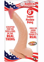 Nasstoys Realistic 8 Inch Flexible Dong With Suction Base > Dildos > Realistic Dildos