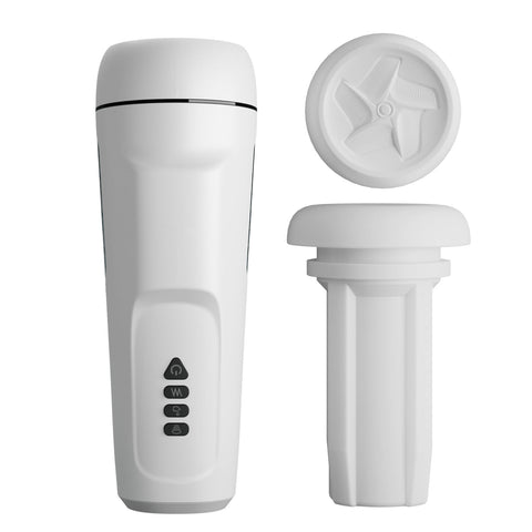 Pretty Love Sienna White Suction Stimulator for Intense Pleasure Strokers - Manual
