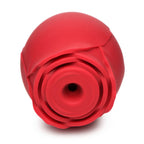 Mystic Rose Sucking and Vibrating Silicone Clitoral Vibrator Red > Sex Toys For Ladies > Rose Stimulators