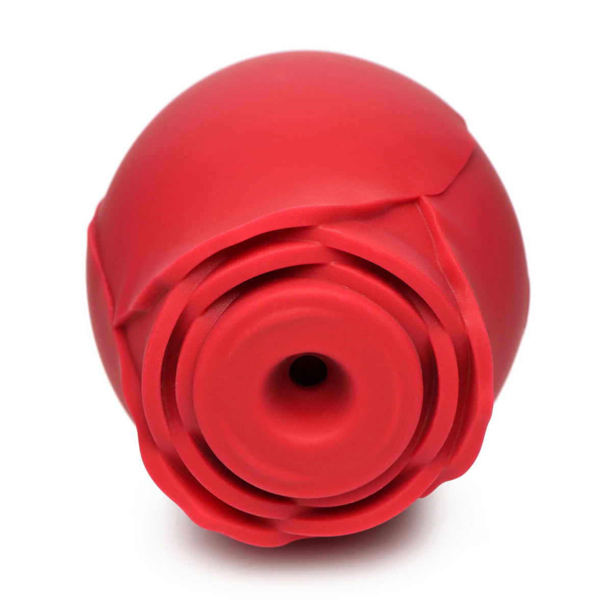 Mystic Rose Sucking and Vibrating Silicone Clitoral Vibrator Red > Sex Toys For Ladies > Rose Stimulators