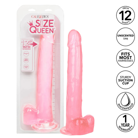 Size Queen 12 Inch Realistic Dildo – Firm 30.5 Cm Dildo > Dildos > Large Dildos