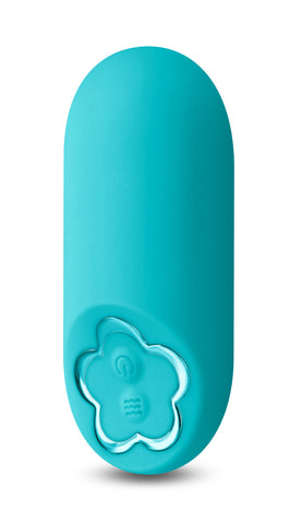 Sugar Pop Harmony Teal Mini Vibrator for Discreet Pleasure Blue BULLETS