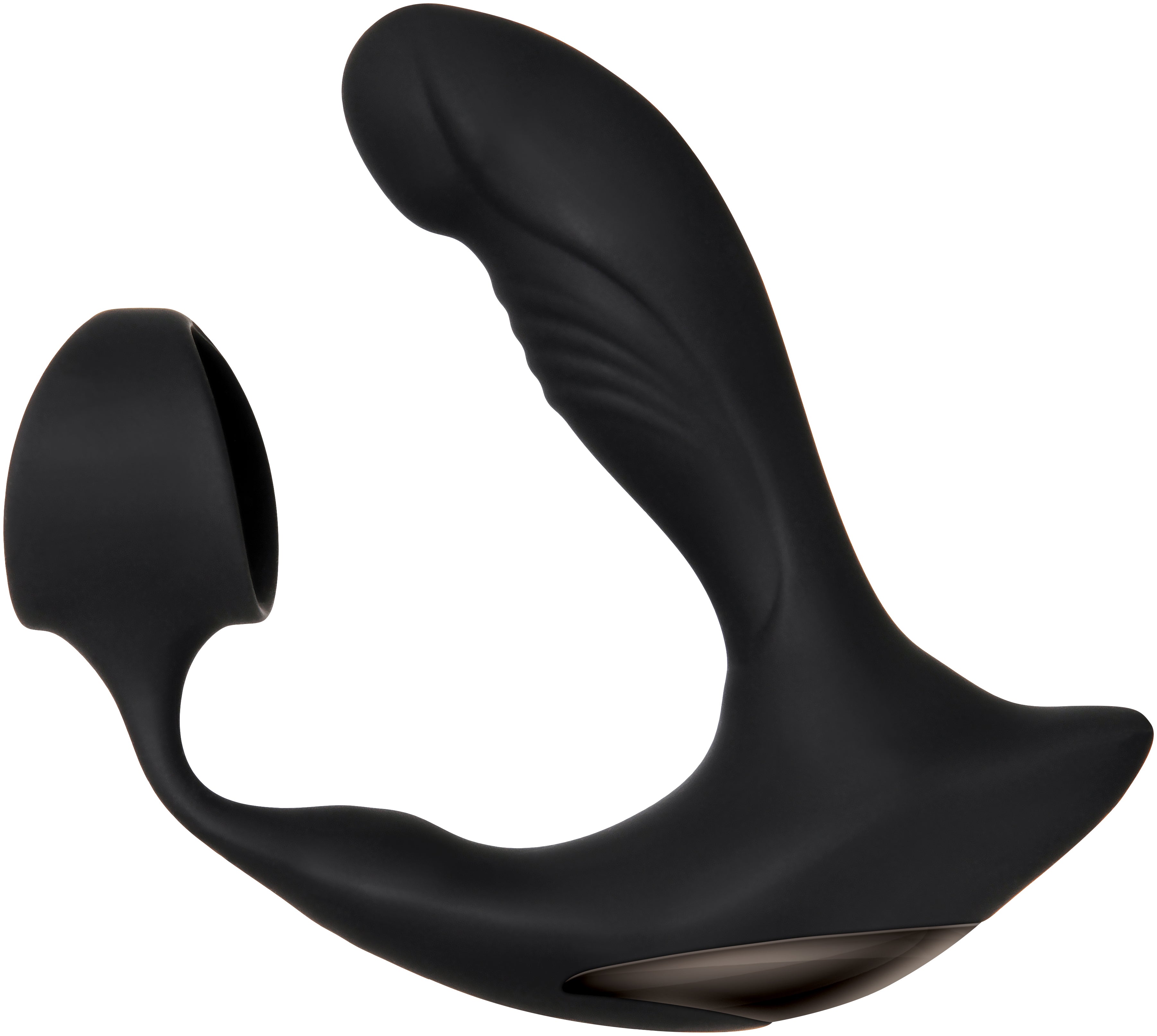Zero Tolerance Strapped & Tapped Heating Anal Plug with Cock Ring Black > Anal Range > Prostate Plugs