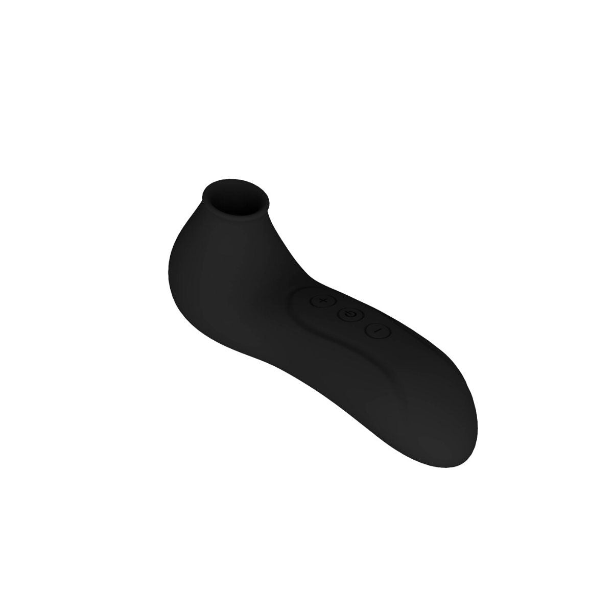 Voodoo Beso Xoxo Black Clitoral Vibrator With Touchless Suction Suction Stimulator