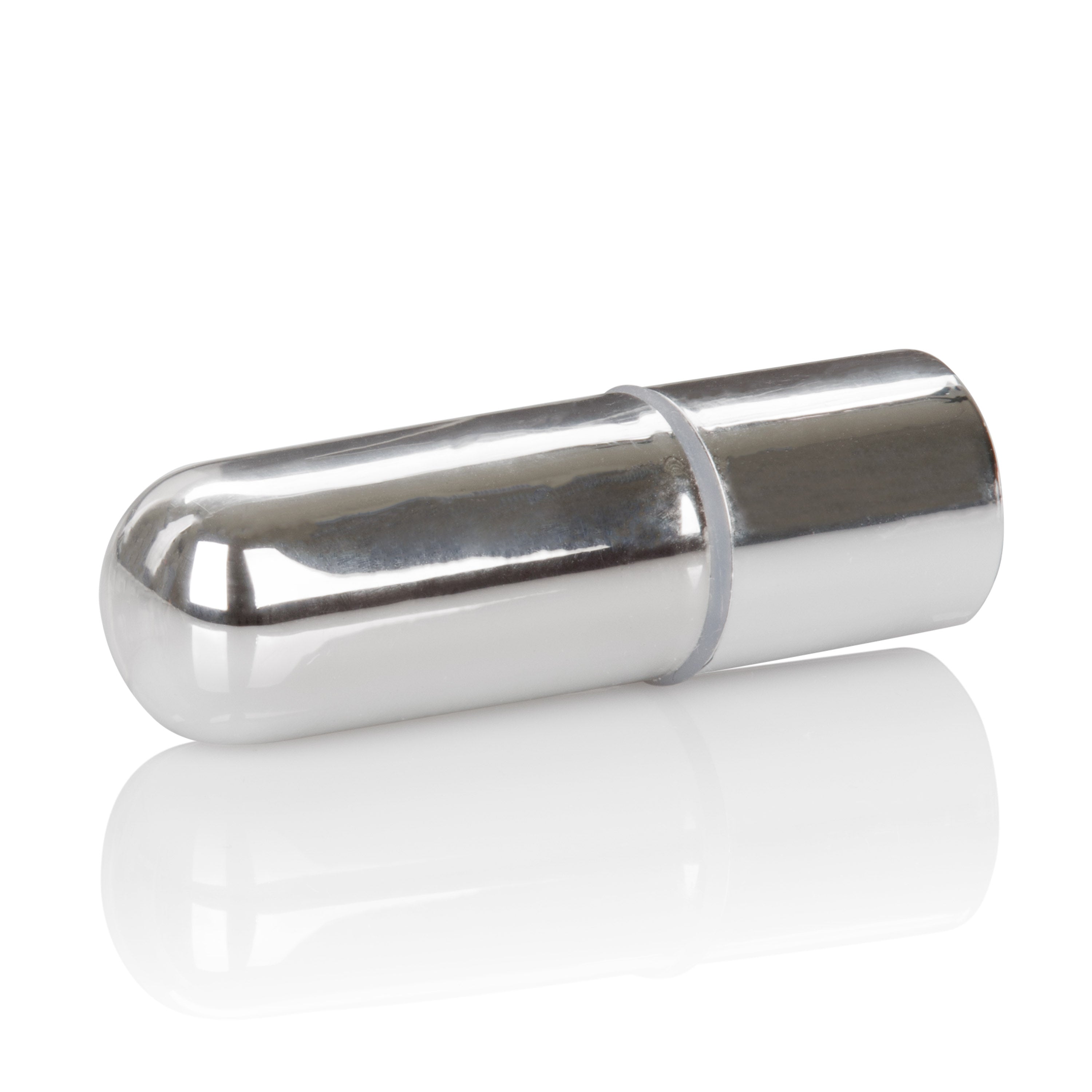 CalExotics Rechargeable Mini Bullet Vibrator Silver USB Rechargeable Compact Waterproof BULLETS