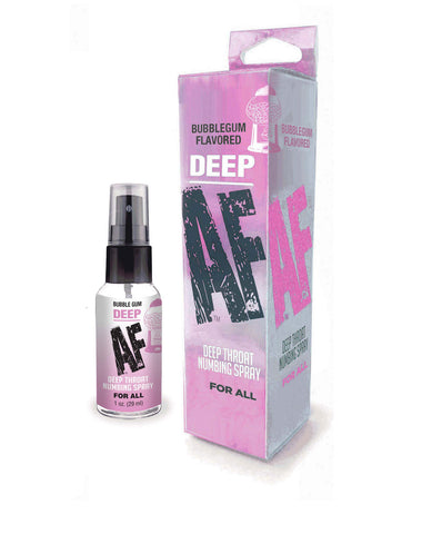 Deep AF - Bubblegum - Bubblegum Flavoured Deep Throat Spray - 29 ml Oral Gels & Sprays