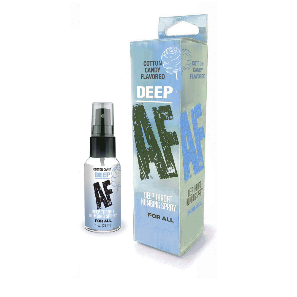 Deep AF Cotton Candy Flavoured Deep Throat Spray 29 ml > Lube > Oral Gels & Sprays