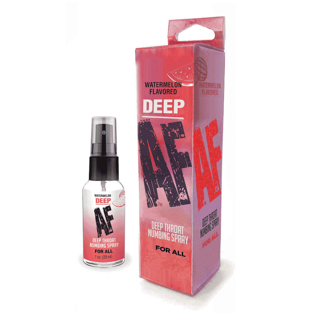 Deep AF - Watermelon Flavoured Deep Throat Spray - 29 ml Oral Gels & Sprays