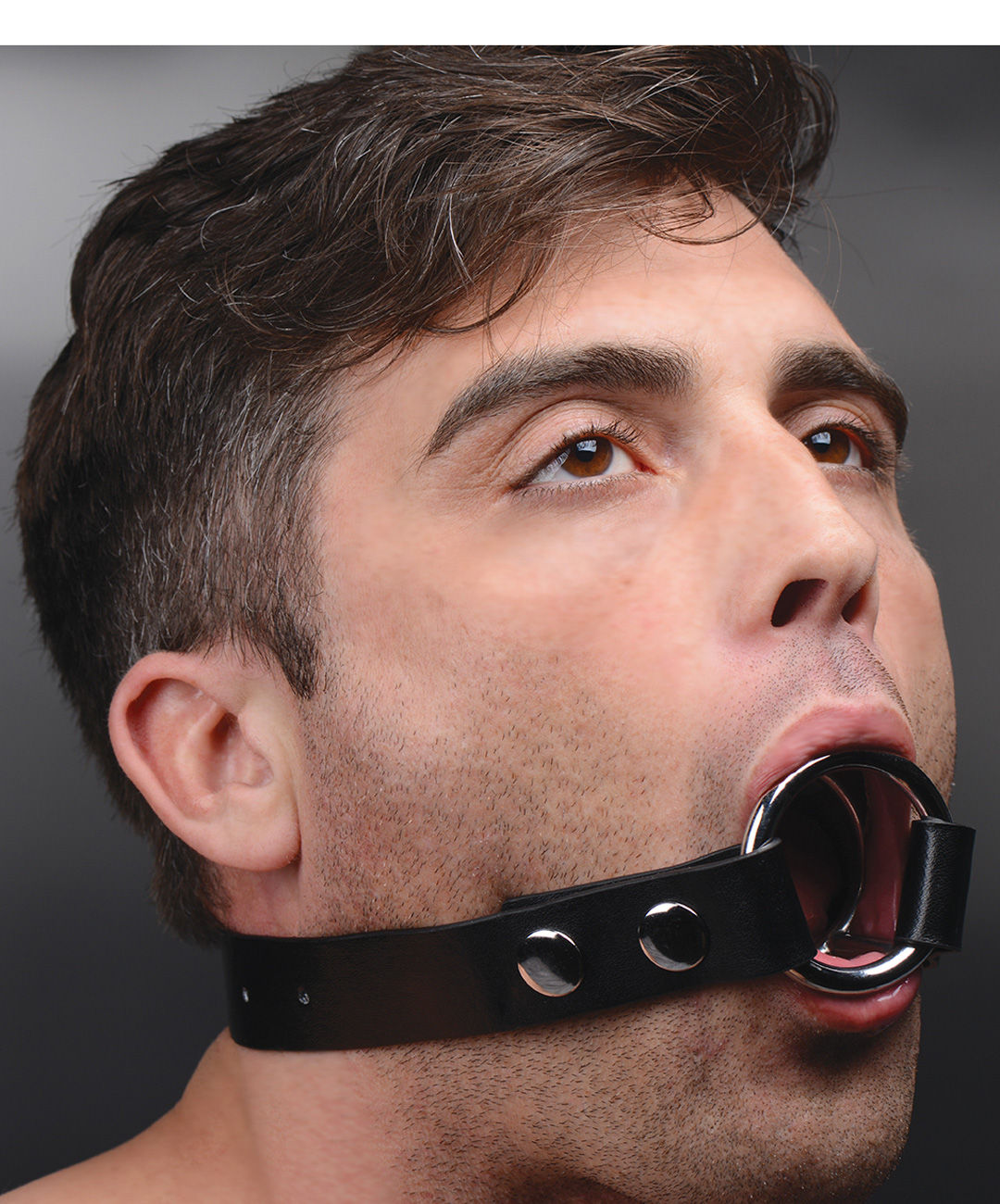 Deep Throat Gag With Adjustable Straps for Adult Intimacy Play Gags