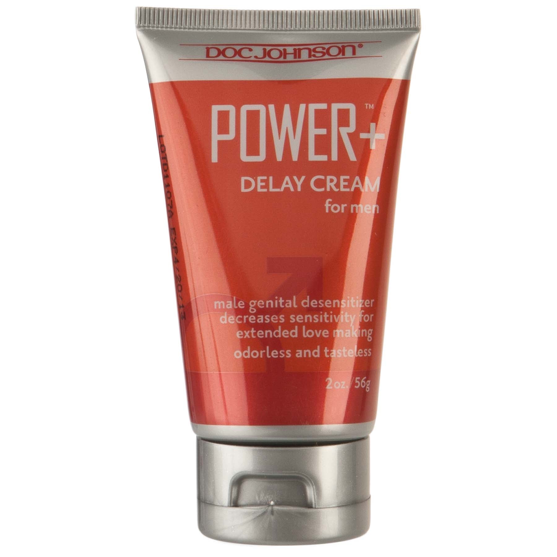Delay Cream Power Plus Cream with Yohimbe 56g Red Packaging ENHANCERS