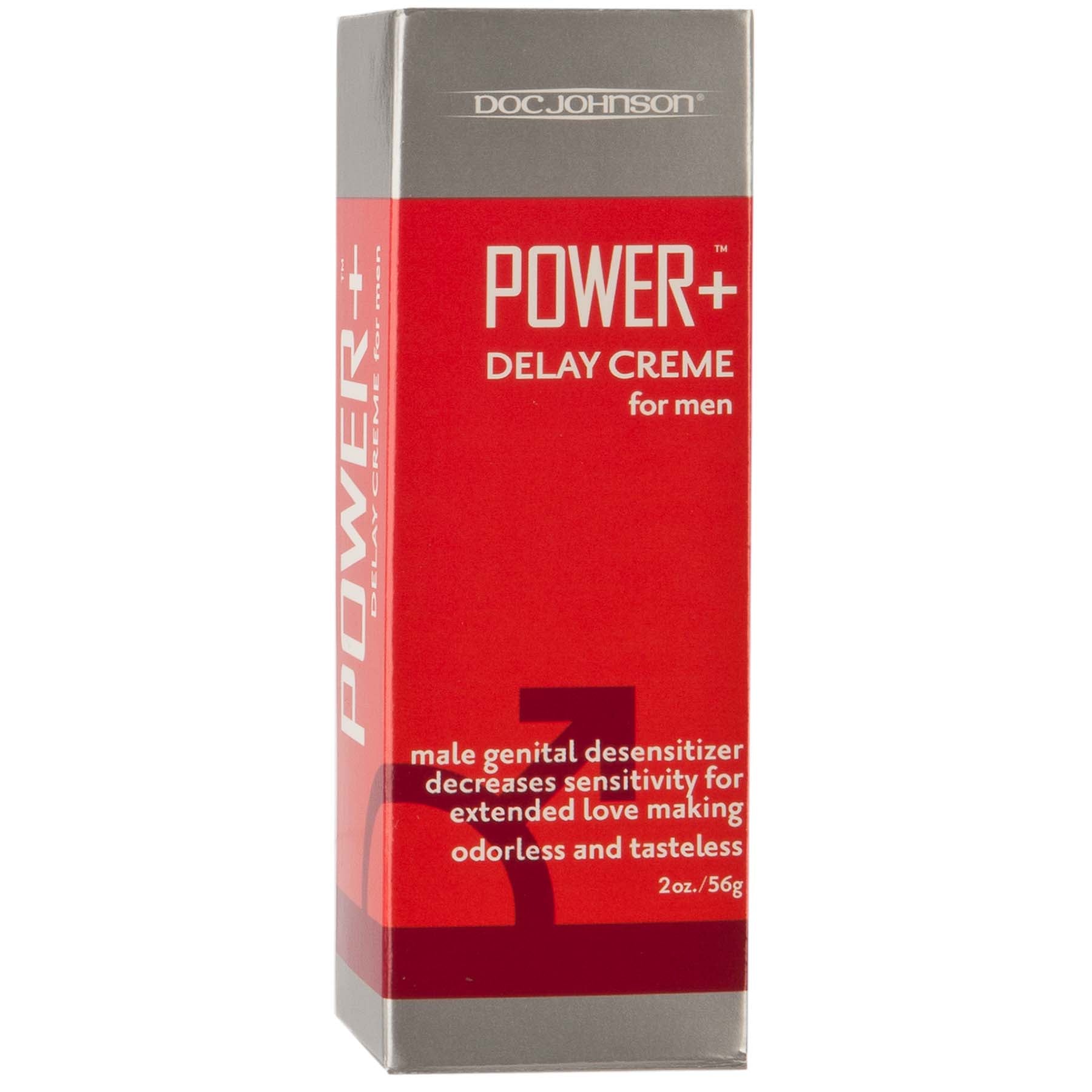 Delay Cream Power Plus Cream with Yohimbe 56g Red Packaging ENHANCERS