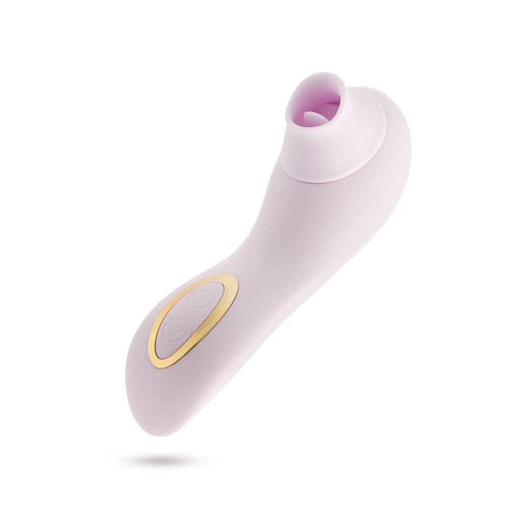 Delice Fleur Clitoral Stimulator Air Pulsing Vibrator Purple AIR PULSATION