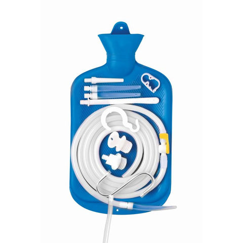 Deluxe Shower Enema Bag and Nozzle Kit for Comfortable Cleansing Experience Douches