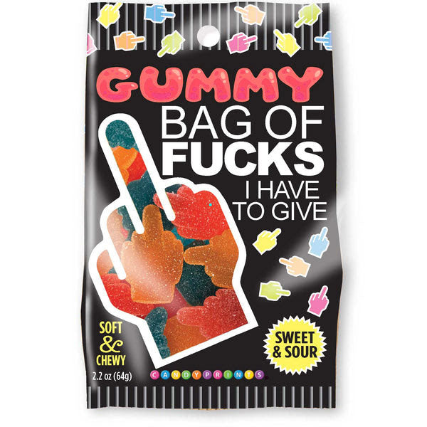 Bag of Fucks I Have to Give Sour Gummy Candy – 2.2oz Bag Secondary image
