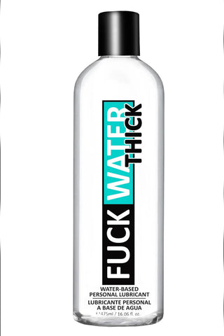 FuckWater Thick Clear Water Based Lubricant 2oz Bottle Speciality Lubricants