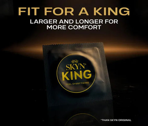Skyn King Elite Extra Glide Large Condoms 10 Pack - Ultra Thin > Essentials > Condoms