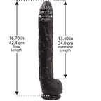 Dildos and Dongs Dick Rambone 13" Cock Black > Dildos > Oversized Toys