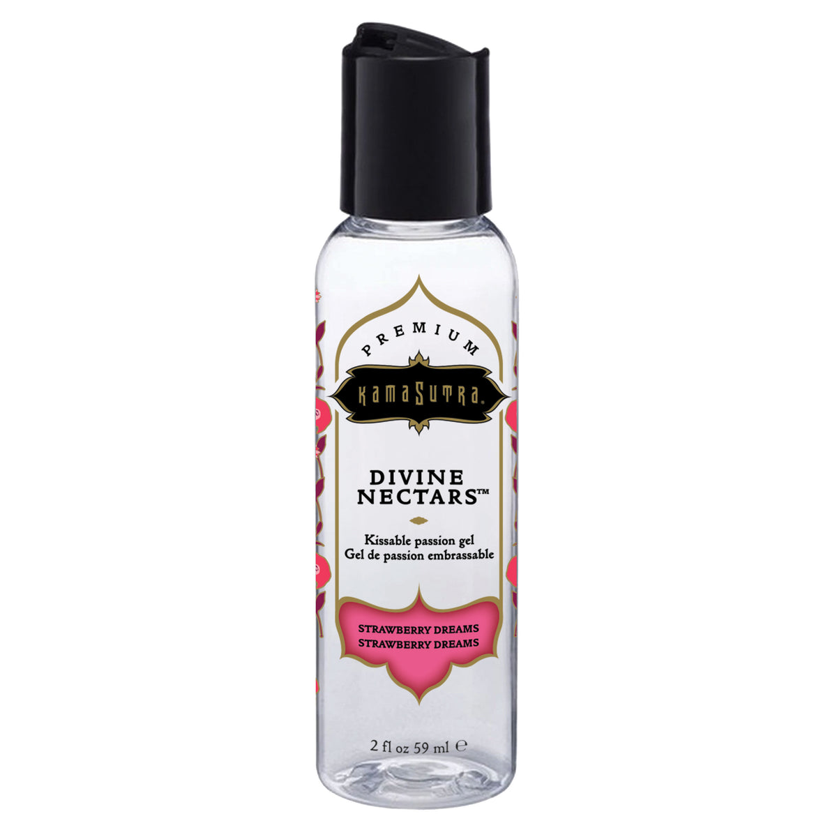 Divine Nectars Strawberry Flavored Body Glide Water-Based 2oz > Lube > Flavoured