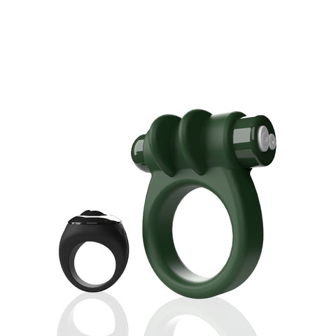 Screaming O Remote Controlled Switch Vibrating Ring Green – Dual-Purpose Deep Rumbling Vibrations Cock Rings Vibrating