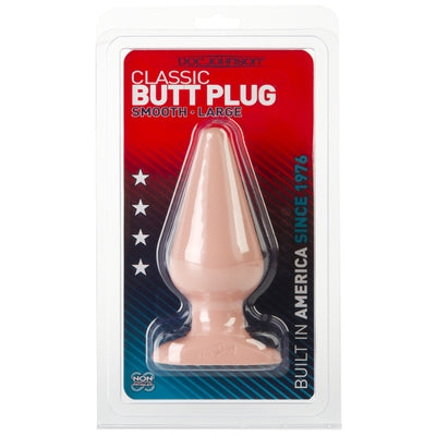 Doc Johnson 6 Inch Large Butt Plug PVC Body Safe Beginner Intimacy Toy > Anal Range > Butt Plugs