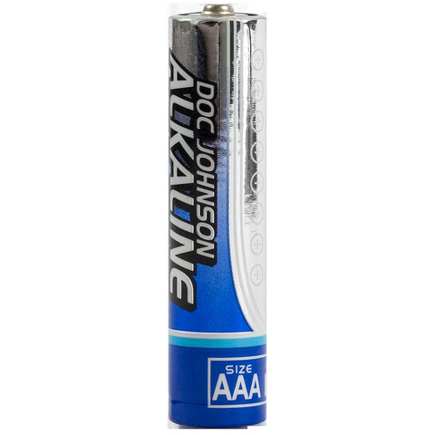 Doc Johnson AAA Alkaline Batteries 4 Pack for Adult Devices Batteries