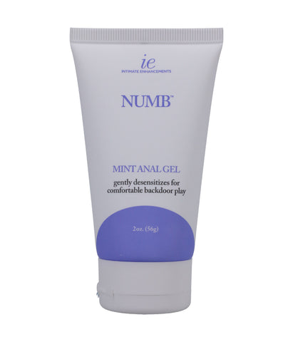 Doc Johnson Mint Anal Numb Gel 2 Oz Desensitizing Cream Anal Lubricant