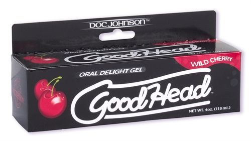Doc Johnson Wild Cherry Oral Delight Gel 4 Oz Flavored Gel > Lube > Oral Gels & Sprays Main image
