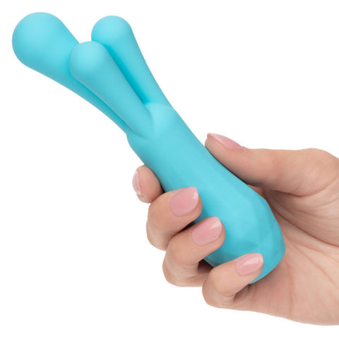 Gia Triple Teaser Blue Vibrator with 12 Functions for Adults Vibrators