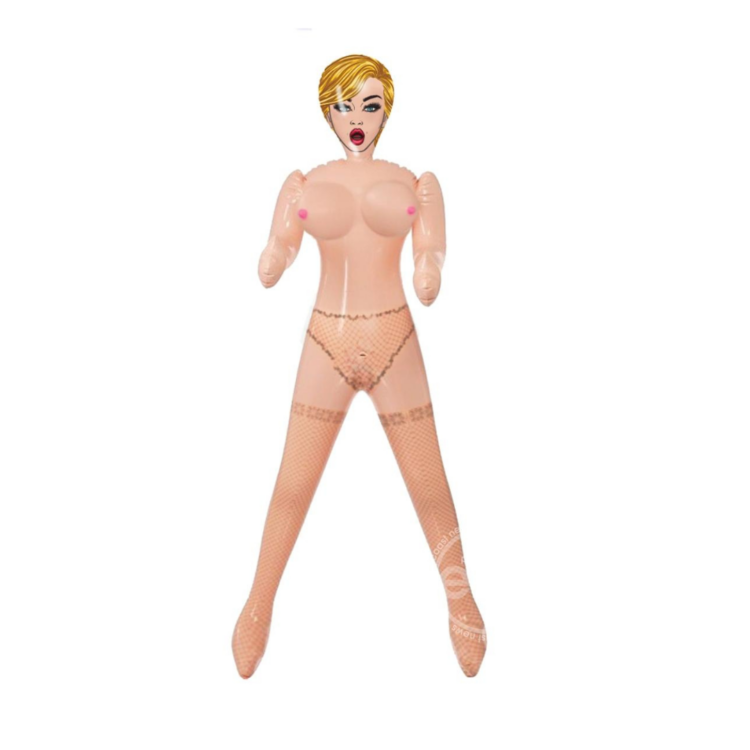 Doll Face Blow Up Doll with Three Pleasure Holes – Full Size Inflatable Doll > Sex Toys > Sex Dolls > Novelty Inflatables Main image