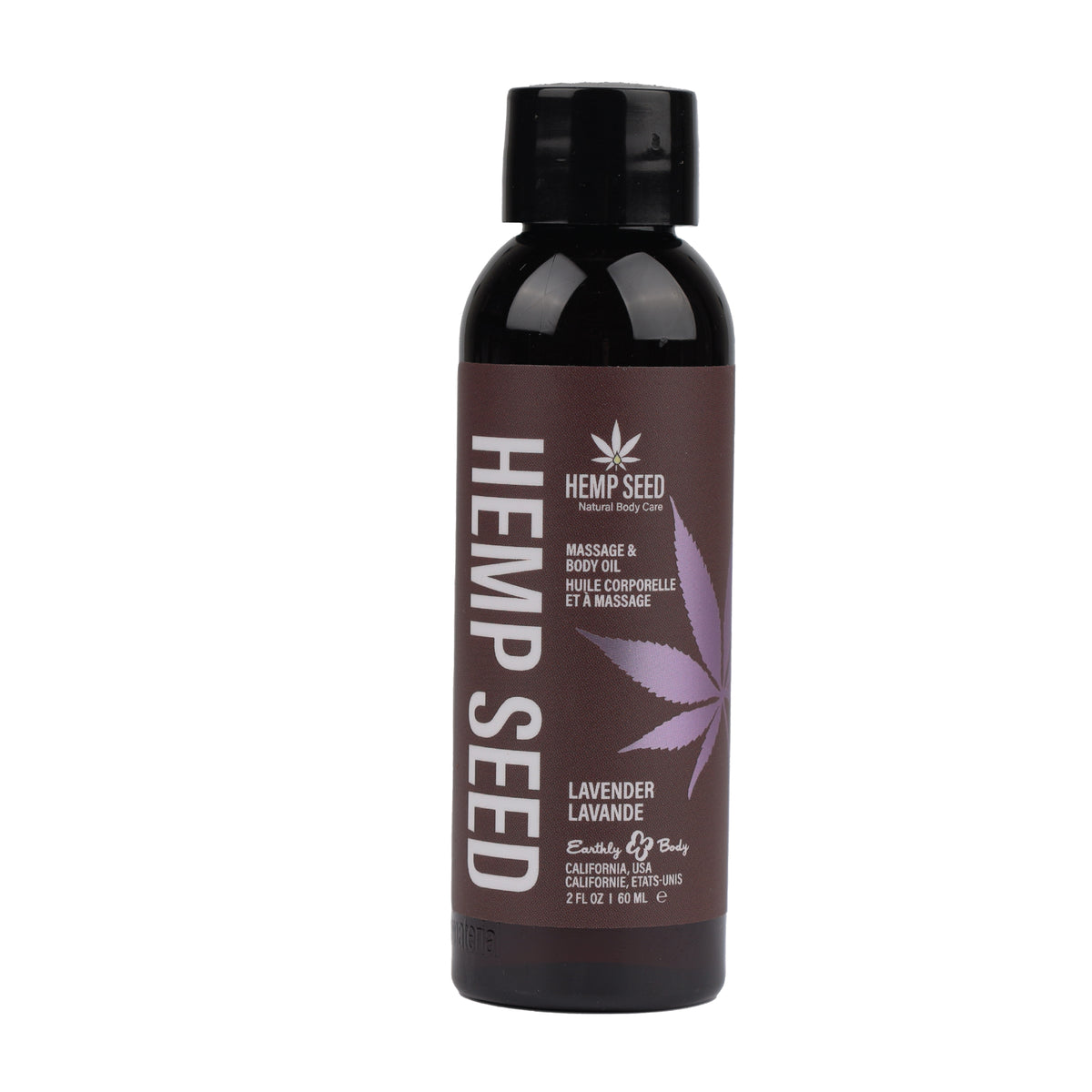 Hemp Seed Massage Oil Lavender Scented 59ml Bottle > Essentials > Massage Oil